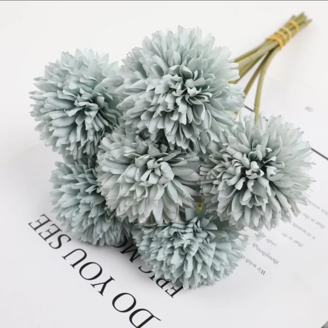 hydrangea flower blue dandelion